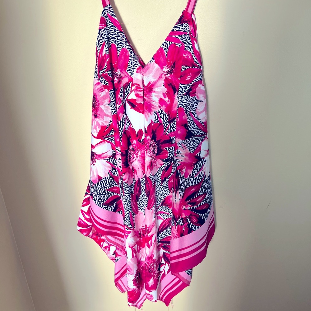 Multicolor Handkerchief blouse.